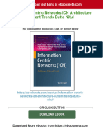 Get Information Centric Networks ICN Architecture Current Trends Dutta Nitul Free All Chapters