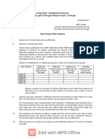 Long Term Investment Horizon Case Study