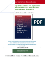 (FREE PDF Sample) Internet of Things and Analytics For Agriculture Volume 3 1st Edition Prasant Kumar Pattnaik Raghvendra Kumar Souvik Pal Ebooks