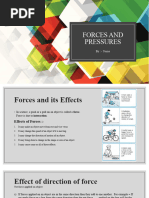 Forces and Pressures: By:-Name