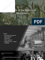 Causes of The Industrial Revolution