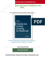 (FREE PDF Sample) Introduction To Deep Learning For Healthcare Cao Xiao Ebooks