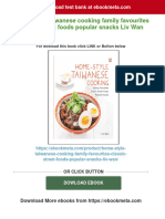 (FREE PDF Sample) Home Style Taiwanese Cooking Family Favourites Classic Street Foods Popular Snacks Liv Wan Ebooks