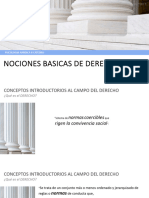 Nociones Basicas de Derecho