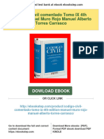 (PDF Download) Código Civil Comentado Tomo IX 4th Edition Manuel Muro Rojo Manuel Alberto Torres Carrasco Fulll Chapter