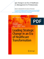 Leading Strategic Change in An Era of Healthcare Transformation (Management For Professionals) - ISBN 3319808826, 978-3319808826