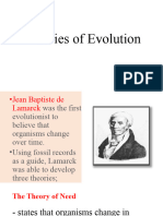 Theories of Evolution