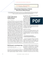 Dietary Protein Restriction in Patients With Chronic Kidney Disease