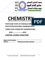 f4 Chemistry Examination 20120 2023