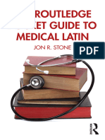 Jon R. Stone - The Routledge Pocket Guide To Medical Latin-Routledge (2024)