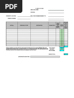 Travel Reimbursement Form 2022 July1-Dec31