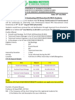 Registration For TCS Group Internship Cum Performance Based PPO Recruitment Drive - 2025 Batch