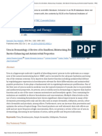 Urea in Dermatology - A Review of Its Emollient, Moisturizing, Keratolytic, Skin Barrier Enhancing and Antimicrobial Properties - PMC