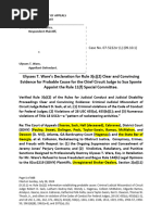 (9.10.1A - PC) 07.28.24 (07-5222cr) Re Rule 3 (C) (2) Evidence of Criminal Judicial Misconduct of Circuit Judge Robert D. Sack Et Al