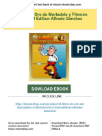 Full Download El Libro de Oro de Mortadelo y Filemón Vol 2 2nd Edition Alfredo Sánchez PDF