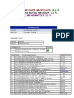 Notas Hemeroteca y Asignación de Foros