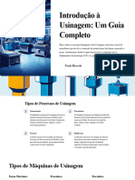 Introducão A Usinagem Um Guia Completo