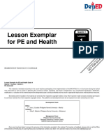 Q1 - LE - PE and Health 4 - Lesson 1 - Week 1