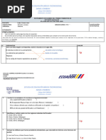 INSTRUMENTO de Estudios Sociales 6TO