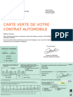 Carte Verte Mobilize Insurance