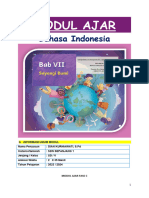 Modul Ajar PMM Kelas 5 Bahasa Indonesia