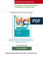 (FREE PDF Sample) The Palgrave Handbook of Political Research Pedagogy 3rd Edition Thorsten Feix Ebooks