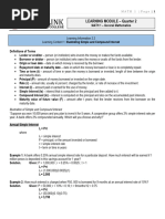 C.1 Learning Modules - Quarter 2 Learning Information and Course Activity