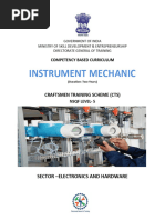 CTS Instrument Mechanic - CTS - NSQF-5