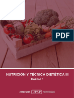 Unidad I - Contenido - Nutrición y Técnica Dietética Iii