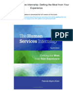 The Human Services Internship: Getting The Most From Your Experience. ISBN 9781305087347, 978-1305087347