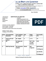 Vvaabind New Format COA Paralab