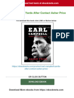 Instant Download Earl Campbell Yards After Contact Asher Price PDF All Chapter