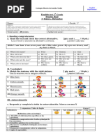 1° Basico Ingles Prueba Final