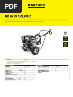 Hidrolavadora HD 6-15 G Classic