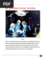 Master Clock System