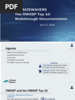 CLIMATEWAVERS Owasp-Top-10