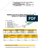 PTS Marc 171 Cambio de Cilindro Hidraulico Boom Lift 1