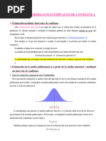 Reumen L3-M1 - Estimación Mediante Intervalos de Confianza