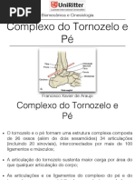 AULA 11 - Complexo Do Tornozelo e Pé - 2018 - 1