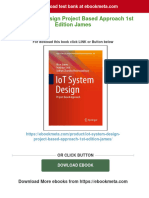 IoT System Design Project Based Approach 1st Edition James Download PDF