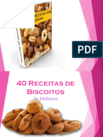 40 Receitas de Biscoito