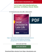 Instant Download Social Exclusion in Later Life Interdisciplinary and Policy Perspectives 1st Edition Kieran Walsh PDF All Chapter