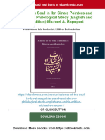 Science of The Soul in Ibn Sina's Pointers and Reminders: A Philological Study (English and Arabic Edition) Michael A. Rapoport Download PDF