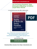 (FREE PDF Sample) Quality of Work-Life During Pandemic: Data Analysis and Mathematical Modeling 1st Edition Gitanjali Rahul Shinde Ebooks