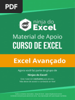 (Apostila) Curso de Excel Avançado