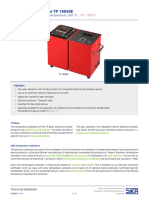 Datasheet Temperature Calibrators TP18850E EN