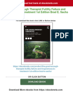 (FREE PDF Sample) The Good Enough Therapist Futility Failure and Forgiveness in Treatment 1st Edition Brad E. Sachs Ebooks