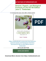 Test Bank For General, Organic, and Biological Chemistry: Structures of Life 4/E 4th Edition Karen C. Timberlake