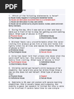 1 CBT Sample Questionnaires