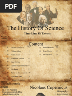 The History of Science